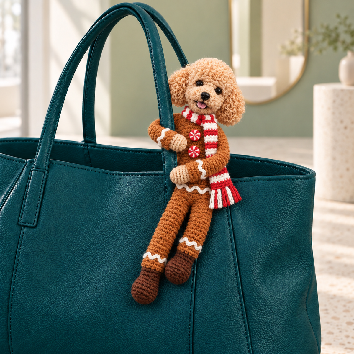 Personalized Pet Crochet Doll - Christmas Edition